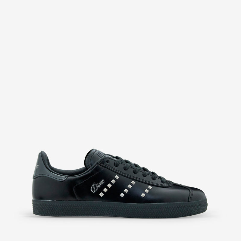 Dime x Gazelle ADV Core Black | Silver Metallic | Carbon Footwear
