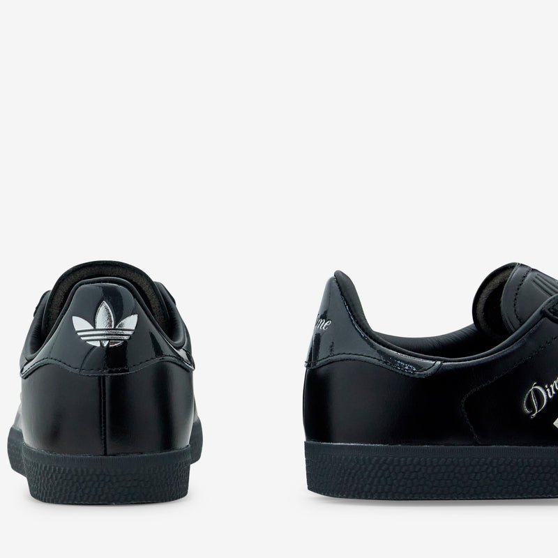 Dime x Gazelle ADV Core Black | Silver Metallic | Carbon Footwear