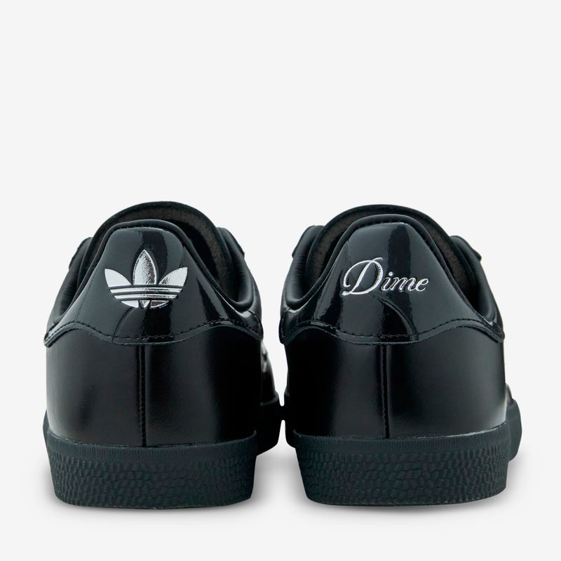 Dime x Gazelle ADV Core Black | Silver Metallic | Carbon Footwear