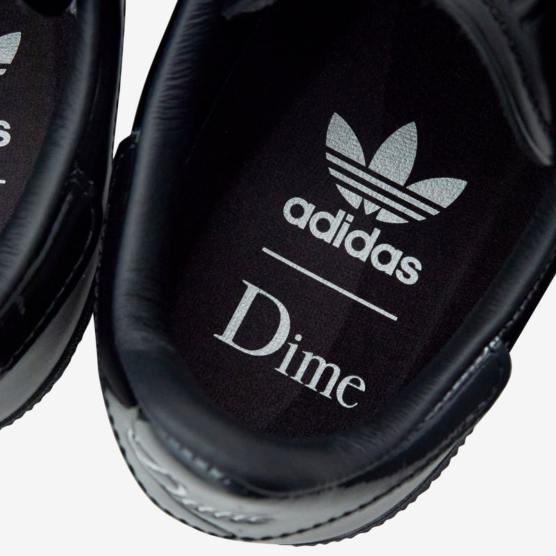 Dime x Gazelle ADV Core Black | Silver Metallic | Carbon Footwear