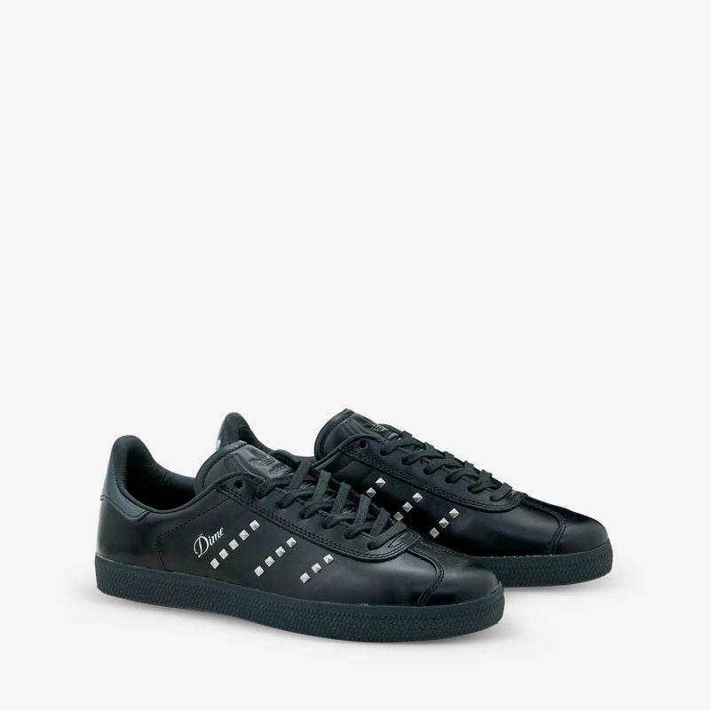 Dime x Gazelle ADV Core Black | Silver Metallic | Carbon Footwear