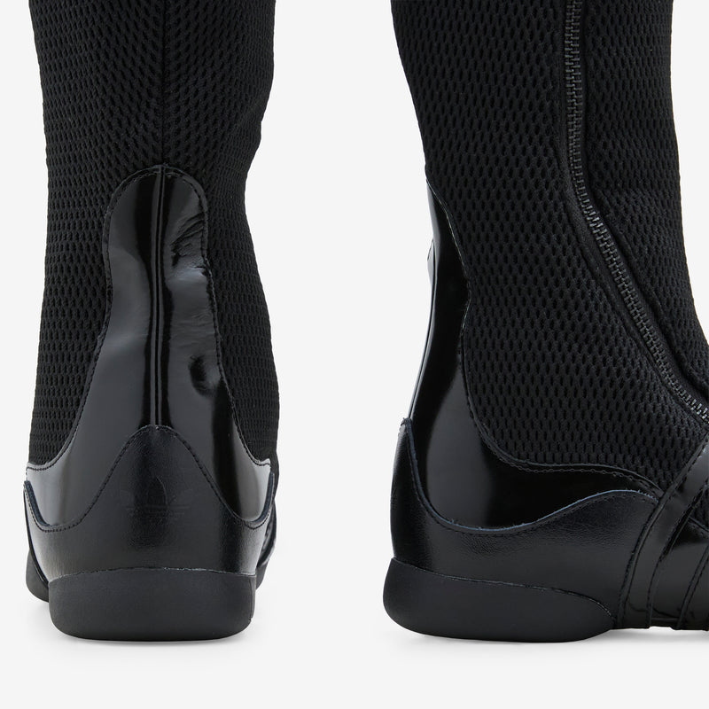 Miaou x Boot Core Black | Core Black | Silver Metallic Footwear