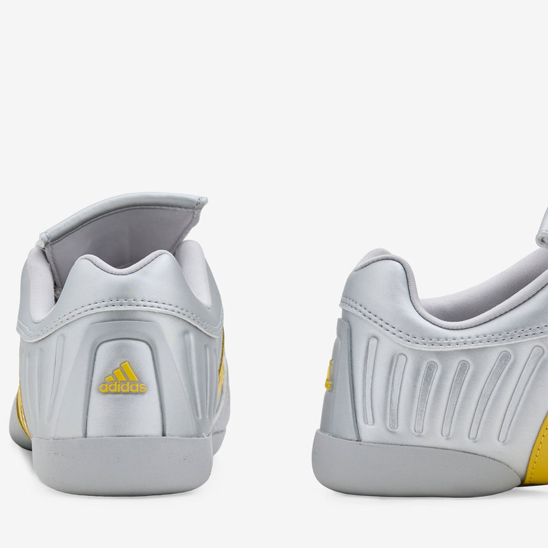 Miaou x Elite Mei Silver Metallic | Collegiate Navy | Hazy Yellow Footwear