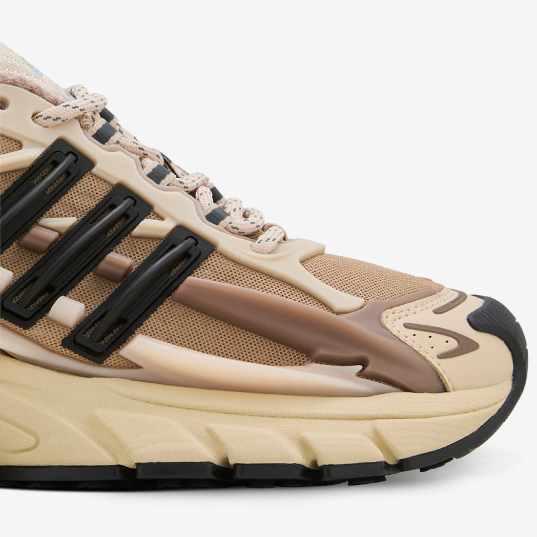 Pharrell Williams x Adistar Jellyfish Crystal Sand | Trace Brown | Core Black Footwear