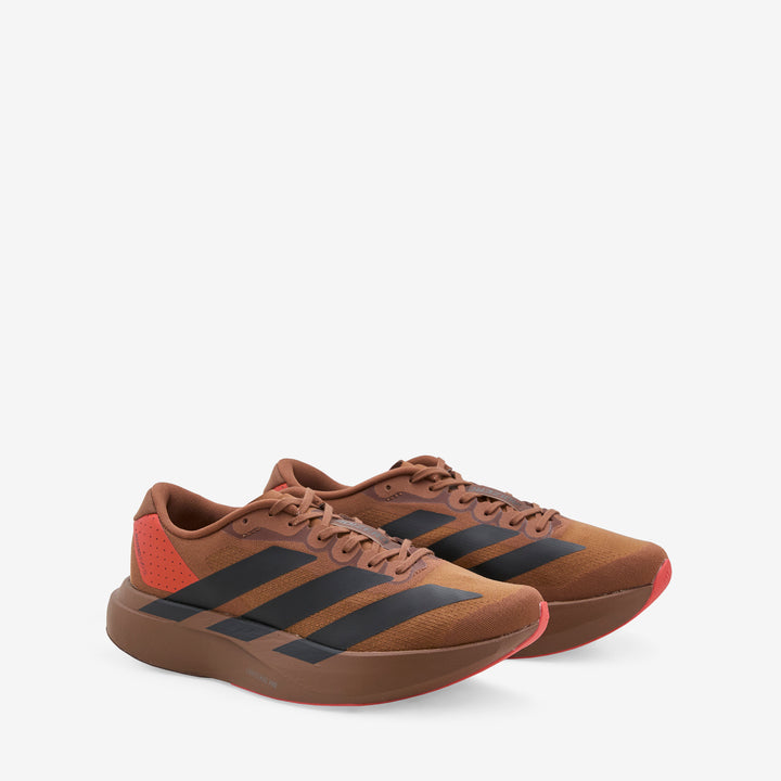 Pharrell Williams x Humanrace Adizero Evo SL Preloved Brown | Core Black | Craft Chili Front
