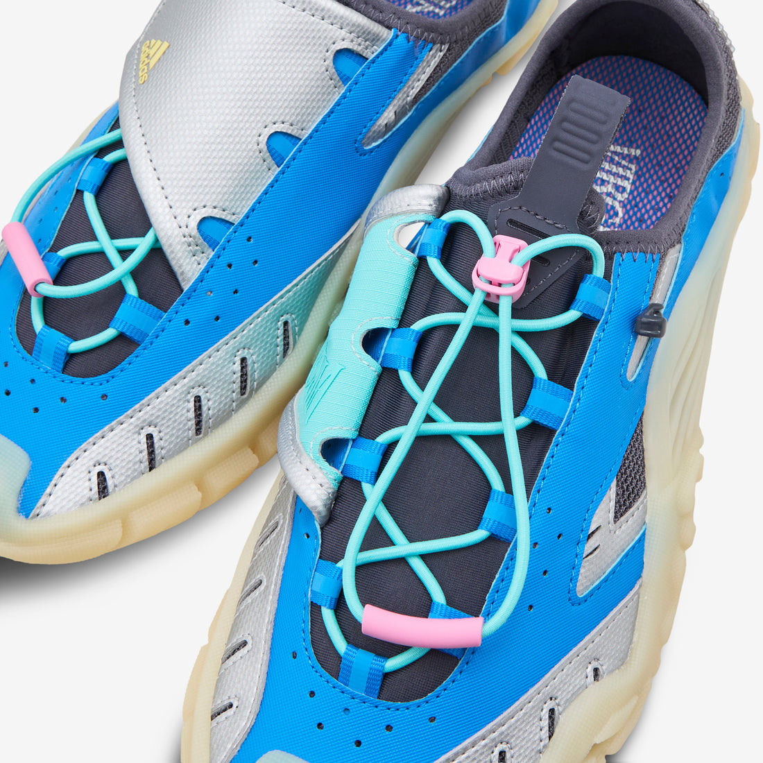 Pharrell Williams x Water Moc Lucid Ray Blue | Silver Metallic | Aurora Onix Footwear
