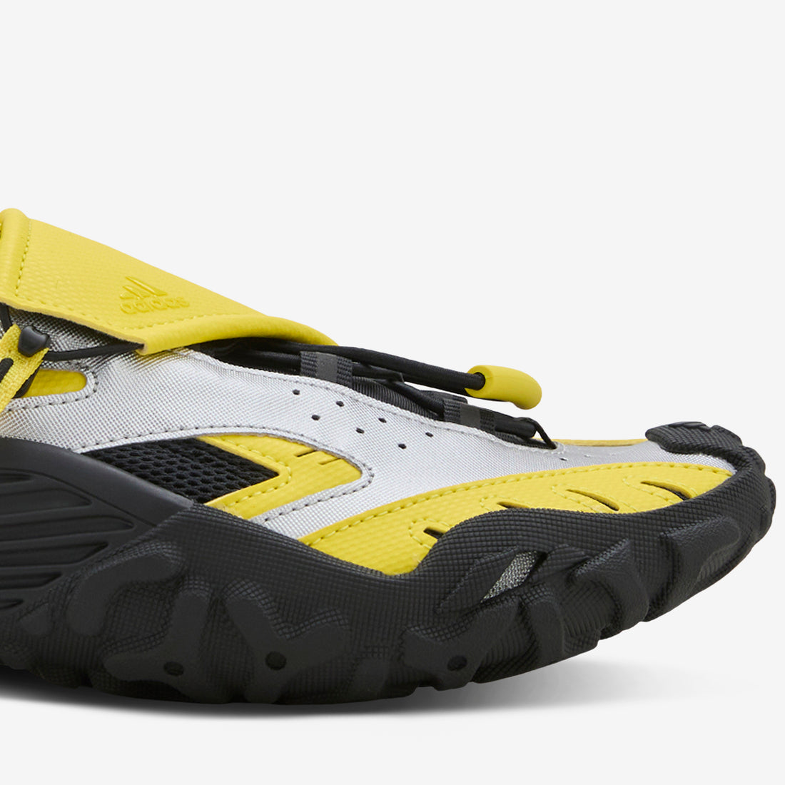 Pharrell Williams x Water Moc Yellow | Core Black | Matte Silver Footwear