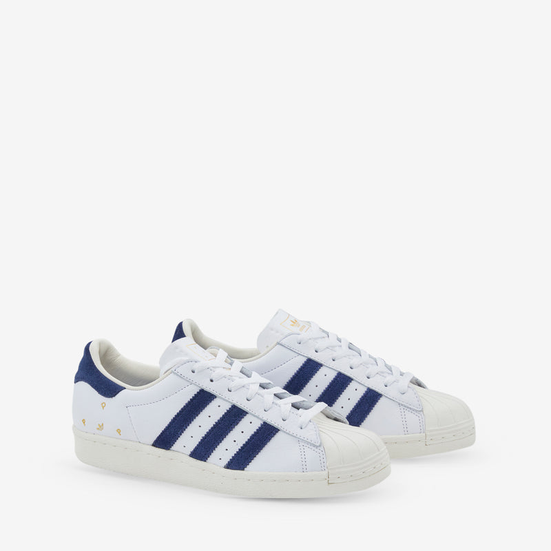 Pop Trading Co x Superstar ADV White | Collegiate Navy | Chalk White