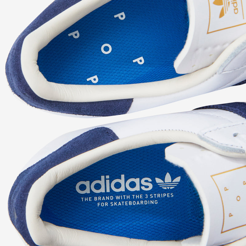 Pop Trading Co x Superstar ADV White | Collegiate Navy | Chalk White