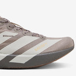 Satisfy x Women's Adizero Adios Brown | Pearl Metallic | Charcoal