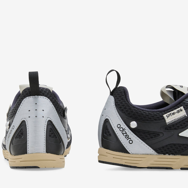 Song for the Mute x Adizero PR Core Black | Cream White | Silver Metallic Footwear
