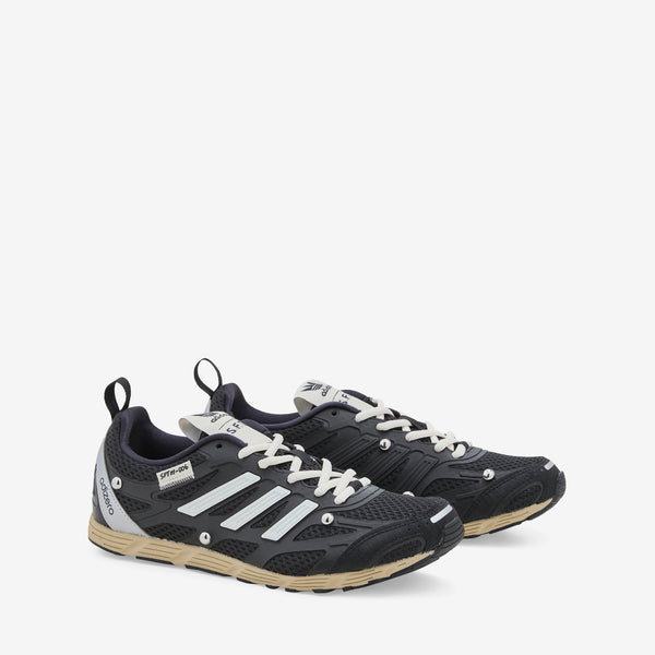 Song for the Mute x Adizero PR Core Black | Cream White | Silver Metallic Footwear