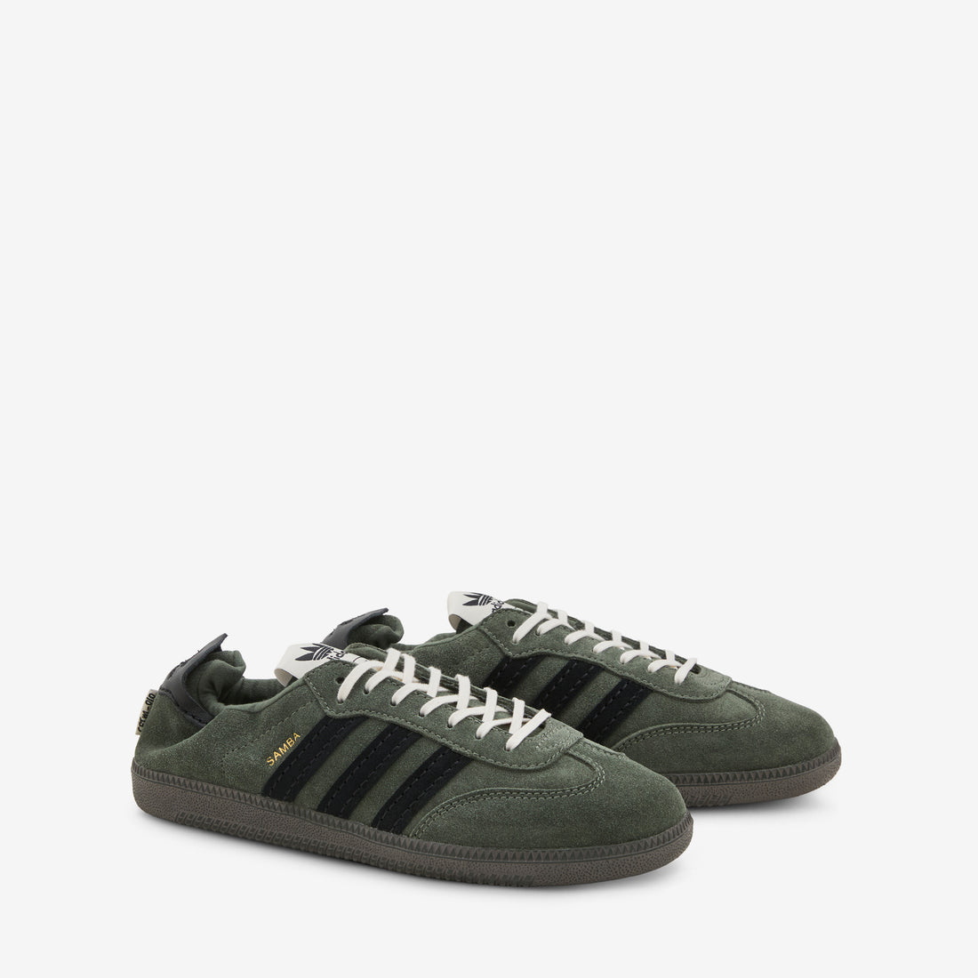 Song for the Mute x Samba OG Base Green | Core Black | Gold Metallic Footwear