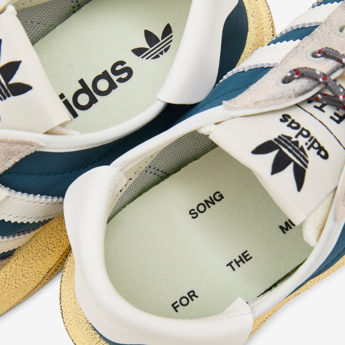 Song for the Mute x SL 72 Pro Wild Teal | Core White | Easy Yellow Footwear