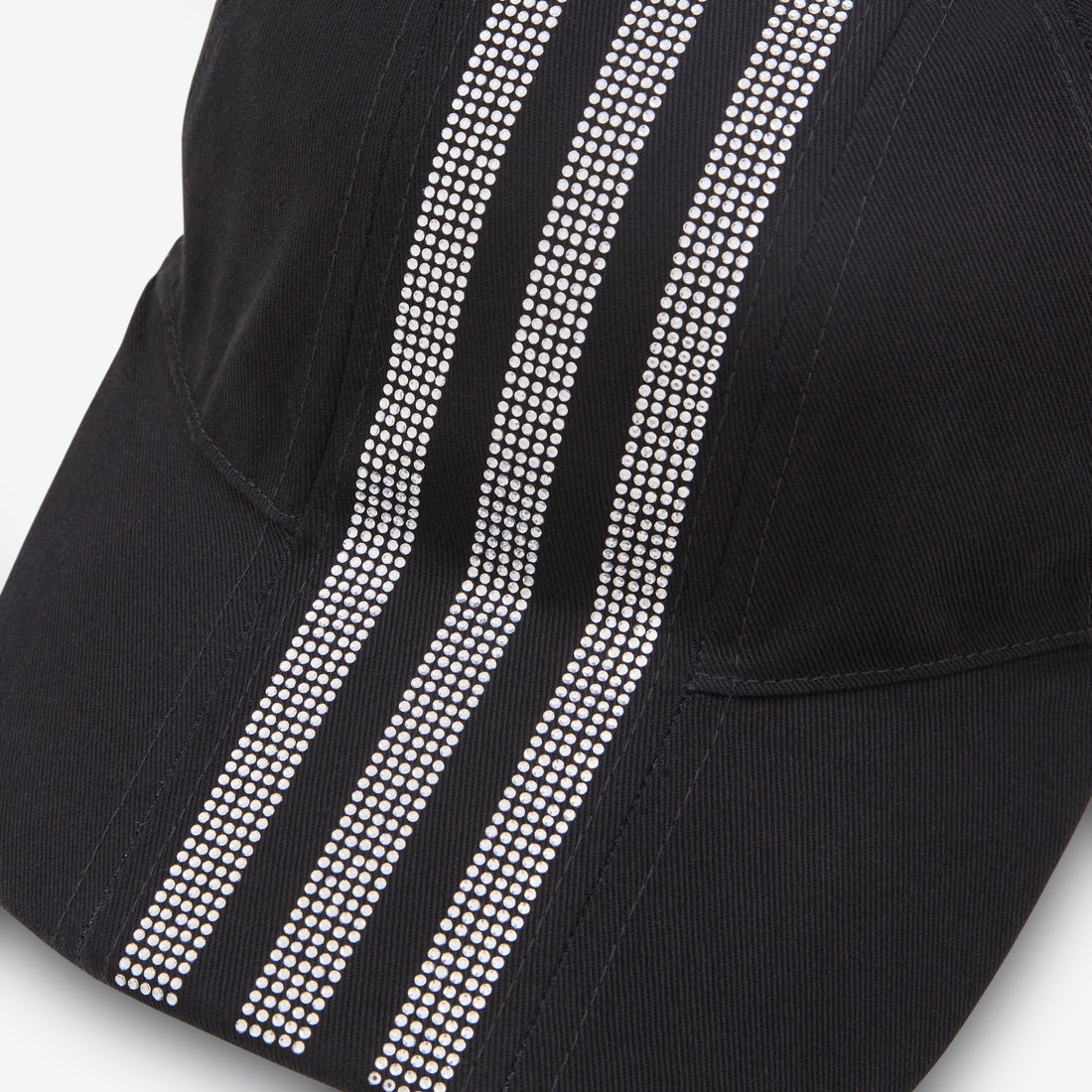 SP5DER x Rhinestone Cap Black Headwear