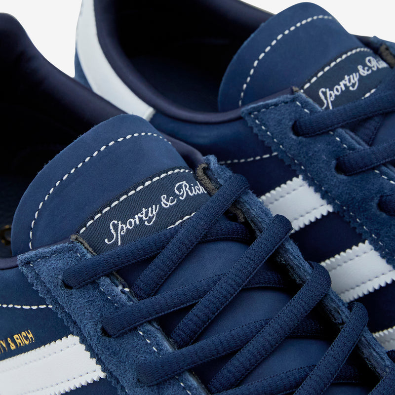 Sporty & Rich x Handball Spezial Night Indigo | Cloud White | Gum Footwear