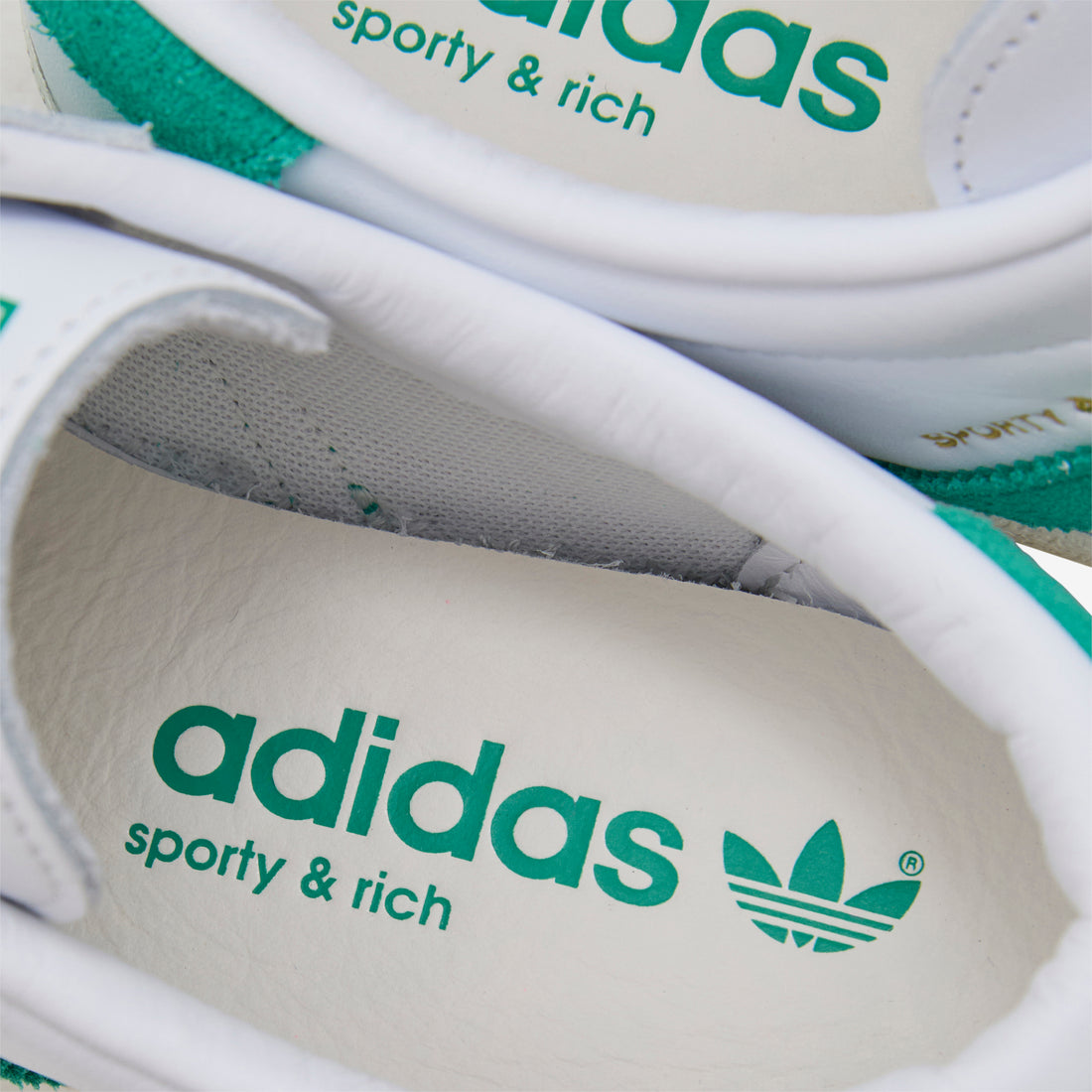 Sporty & Rich x Women's Blanc Cloud White | Off White | Court Green Footwear