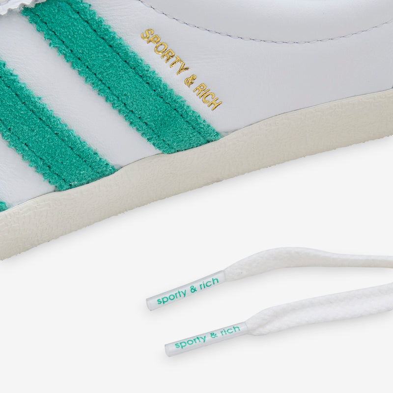 Sporty & Rich x Women's Blanc Cloud White | Off White | Court Green Footwear