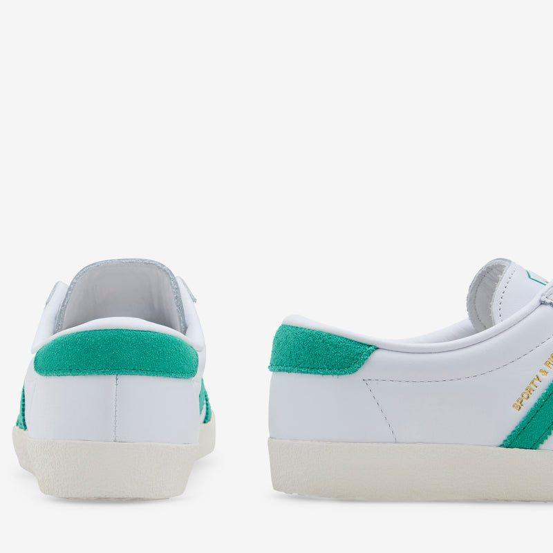 Sporty & Rich x Women's Blanc Cloud White | Off White | Court Green Footwear