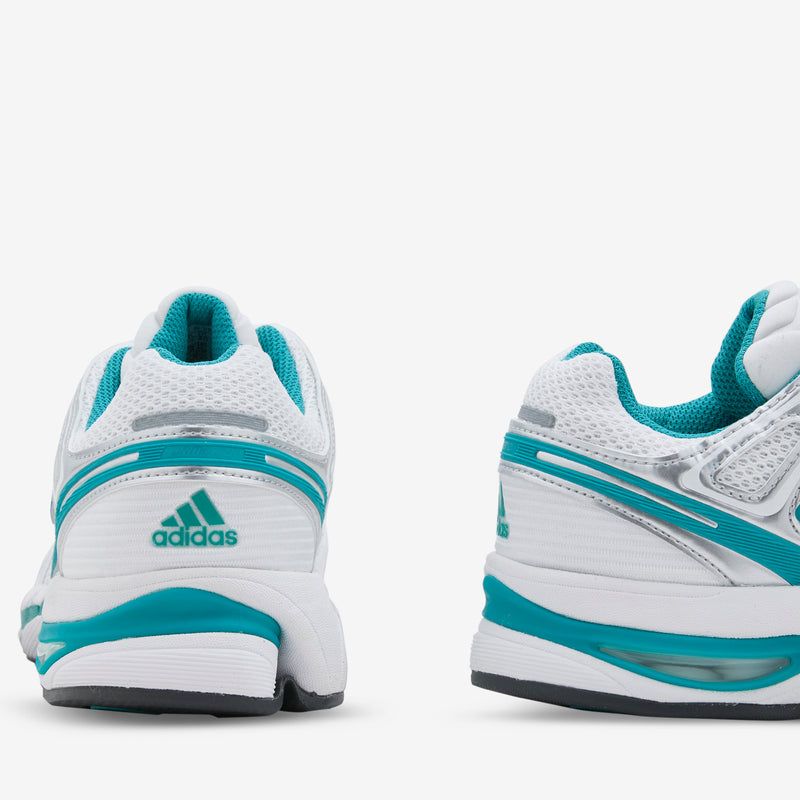 Sporty & Rich x Women's Adistar Control 5 Cloud White | Carbon | Pure Teal Footwear