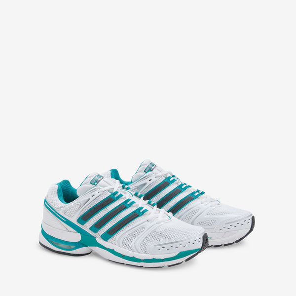 Sporty & Rich x Women's Adistar Control 5 Cloud White | Carbon | Pure Teal Footwear