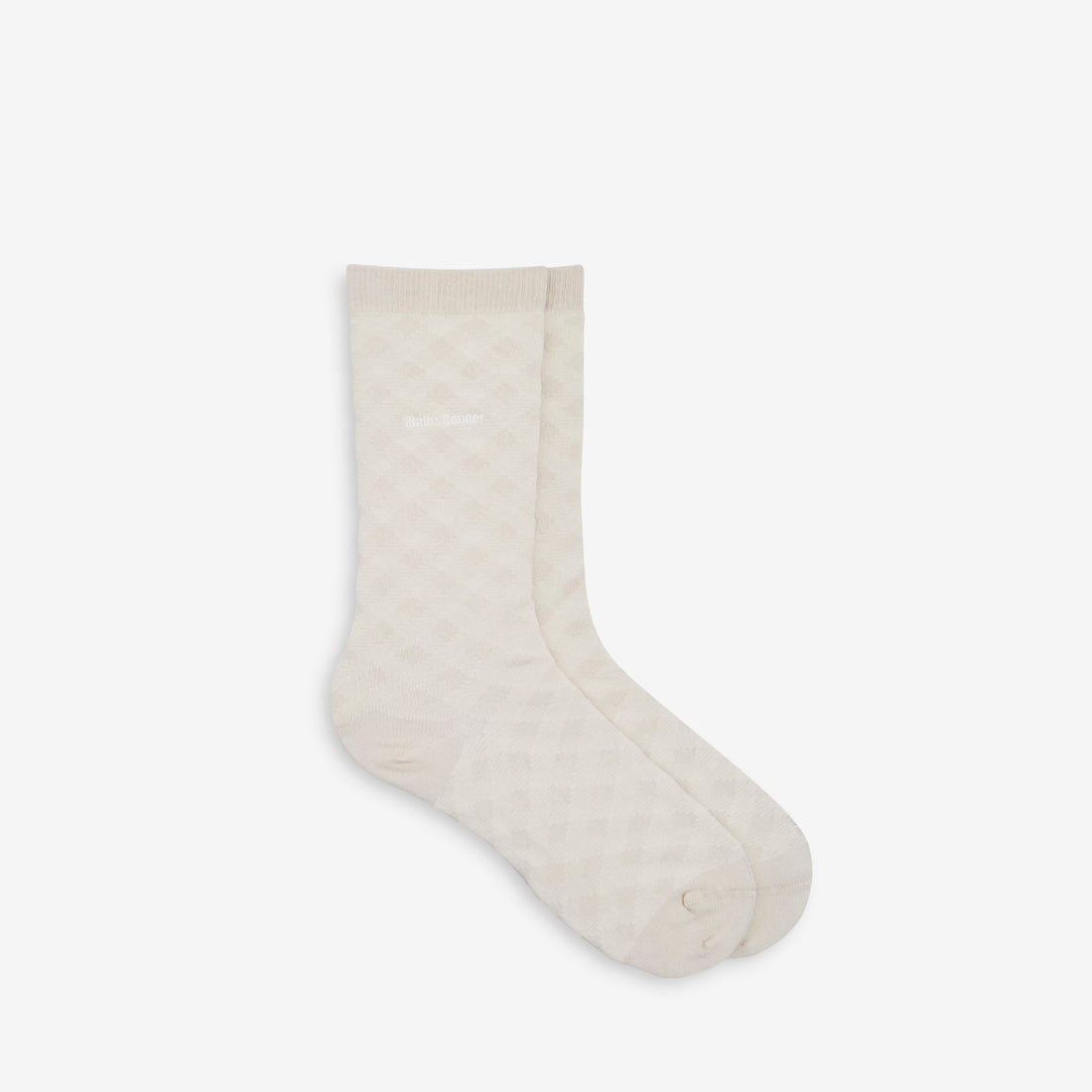 Wales Bonner x Check Sock Craft Pink | Clear Brown Accessories