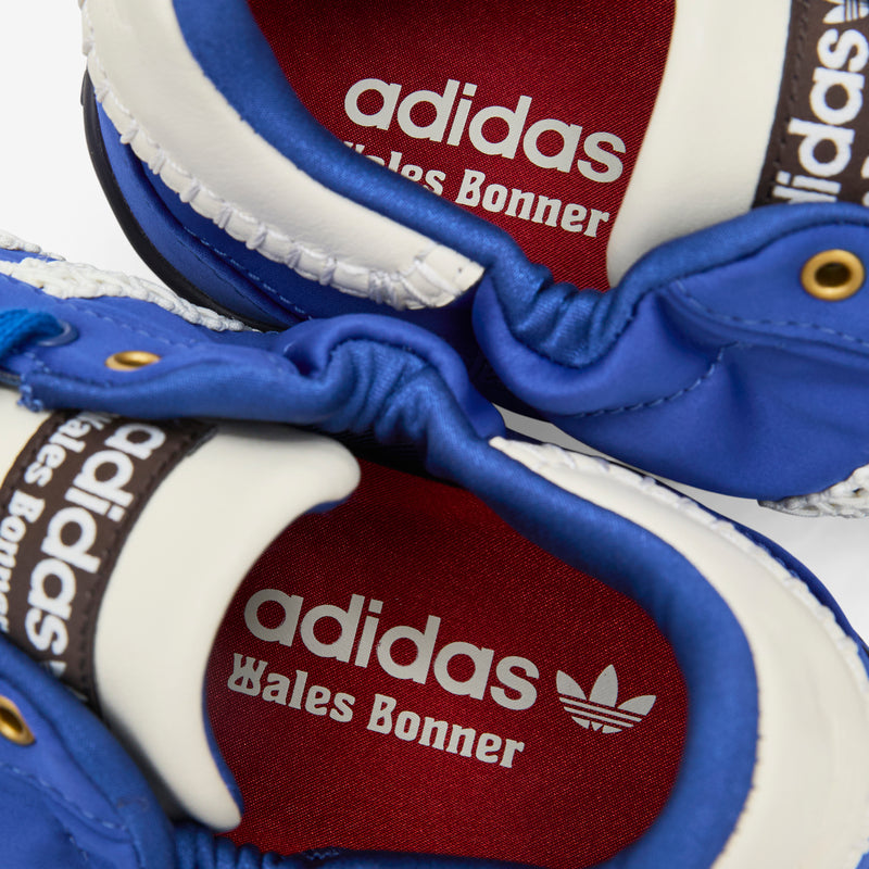 Wales Bonner x Karintha Lo Satin Supplier Colour | Cream White | Blue Footwear