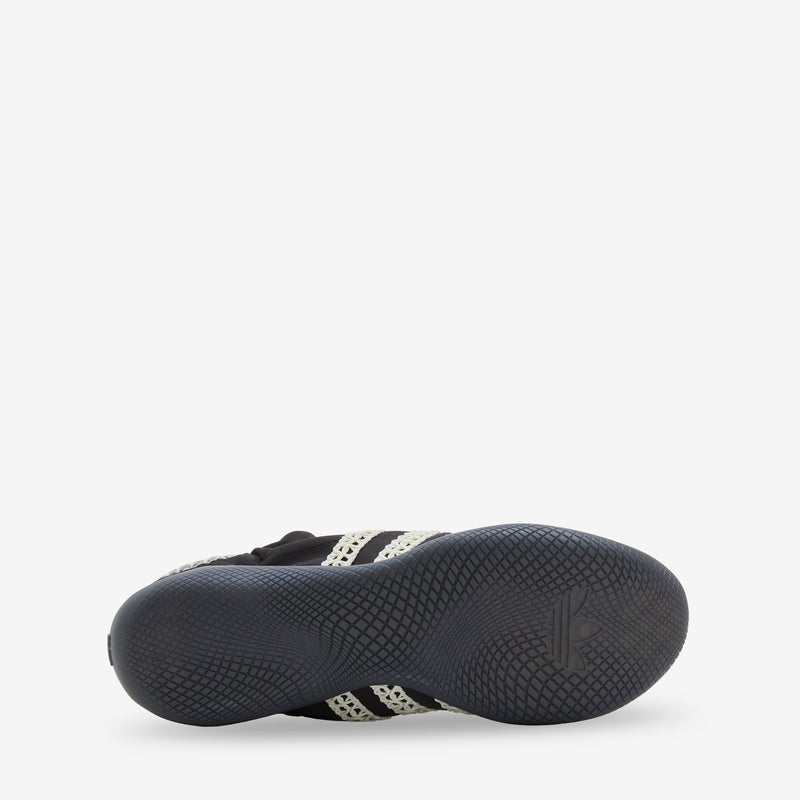 Wales Bonner x Karintha Lo Satin Core Black | Dark Brown | Cream White Footwear