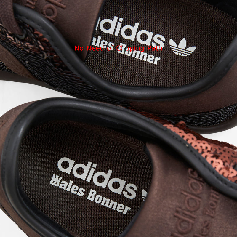 Wales Bonner x Karintha Sequin Supplier Colour | Dark Brown | Core Black Footwear