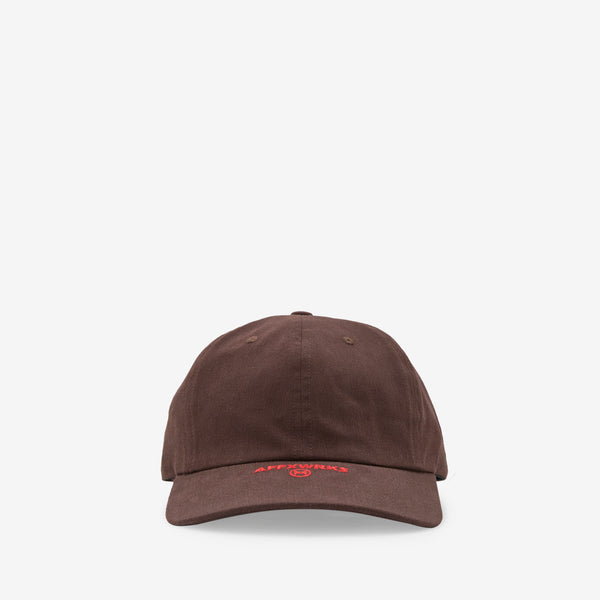 Brim Logo Cap Brown
