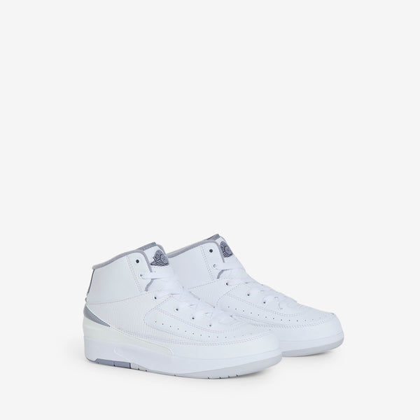 Pre-School Jordan 2 Retro White | Cement Grey | Sail | Black