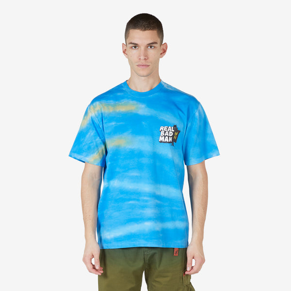 Gramicci x Future Days Short Sleeve T-Shirt Blue Tie Dye Tees