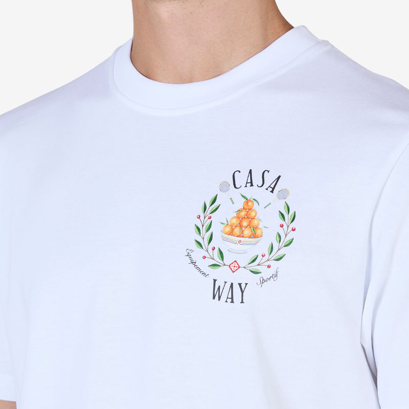 Casa Way Printed T-Shirt White