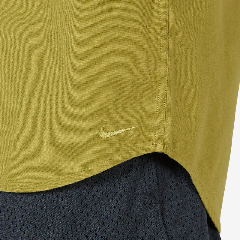 Nike Life Longsleeve Oxford Button Down Shirt Pacific Moss