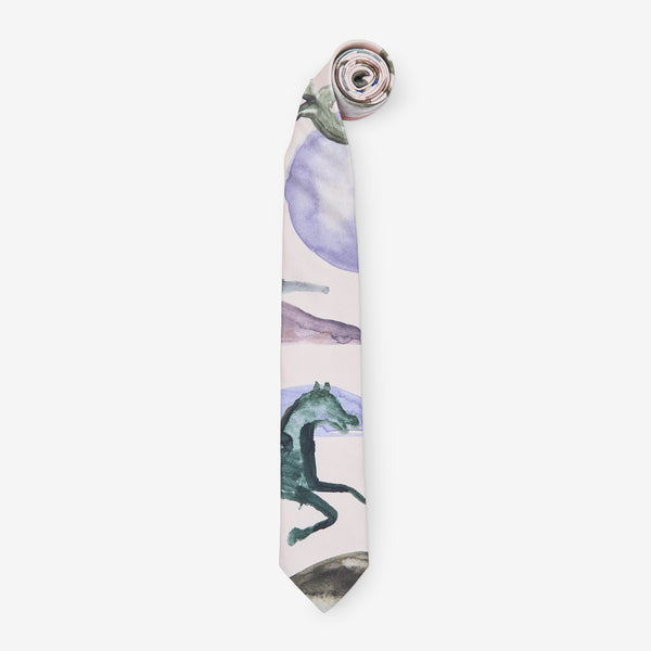 Tulio Tie Running Horses Accessories