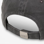 Washed Jewelled Rose Cap Charcoal