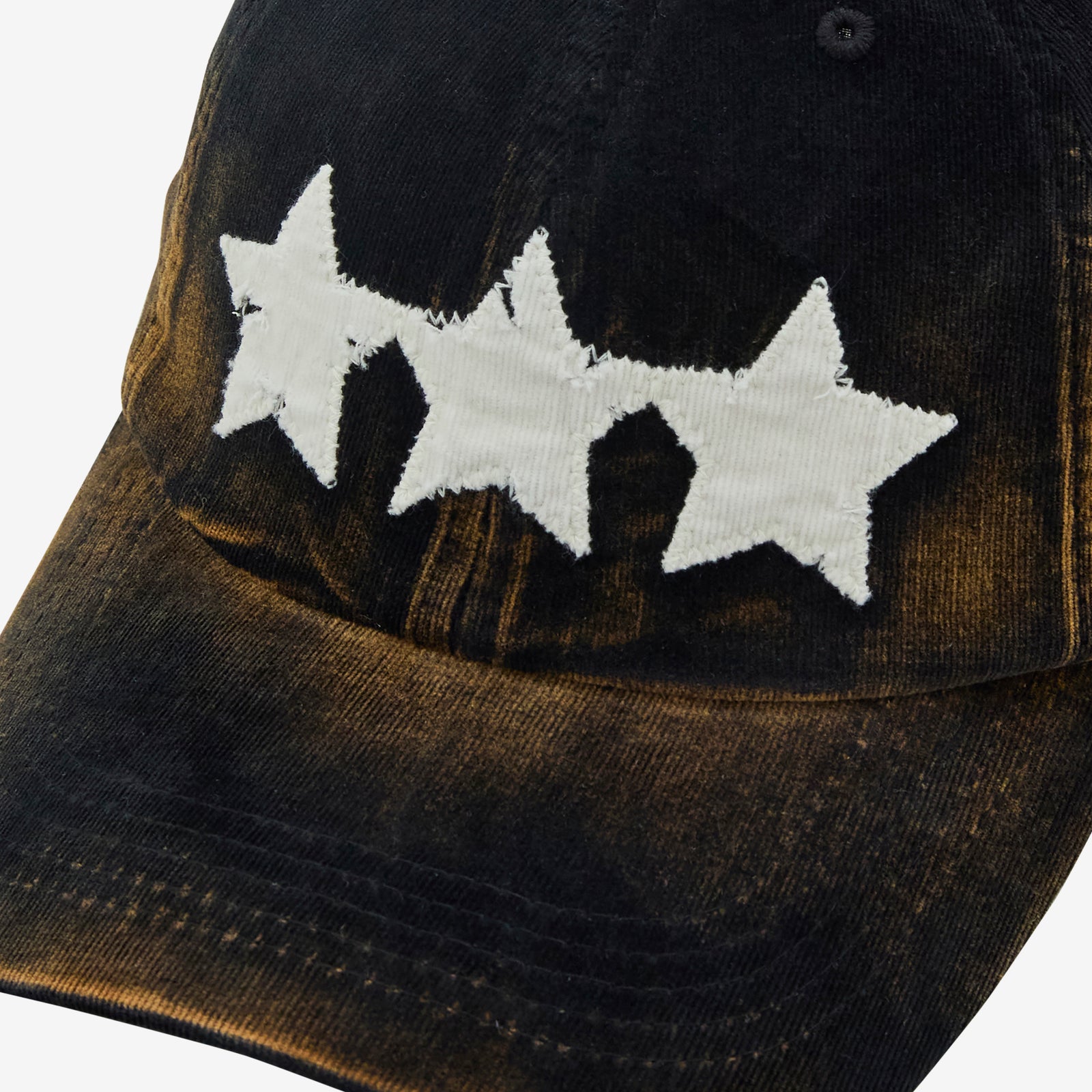 ★ANDERSSON BELL★ Unisex cut star cap Star Patch Cap Black – Above The Clouds