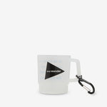 and wander Logo PP Mug Off White