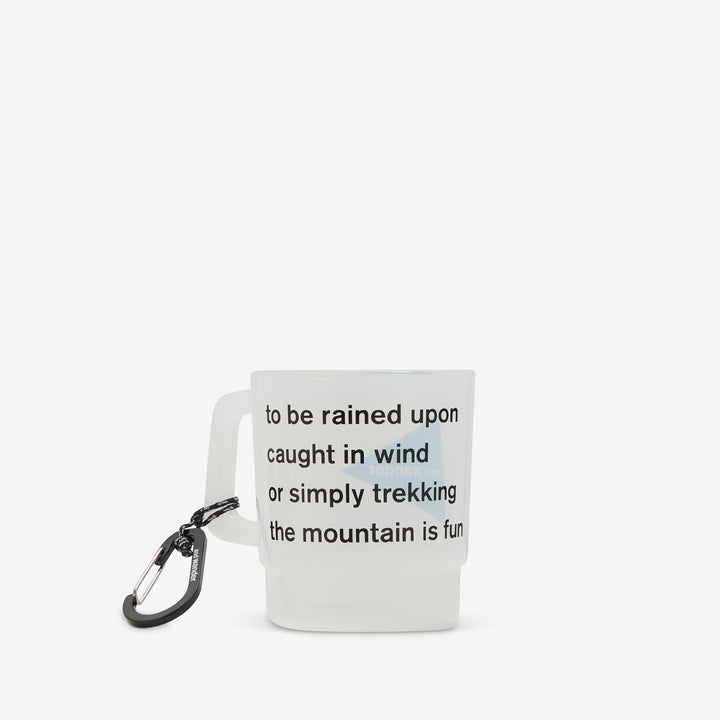 and wander Logo PP Mug Off White