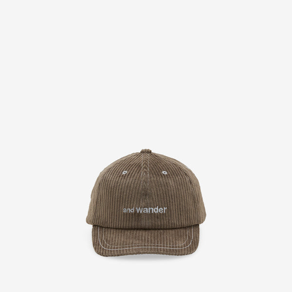 Corduroy Cap Light Khaki Headwear