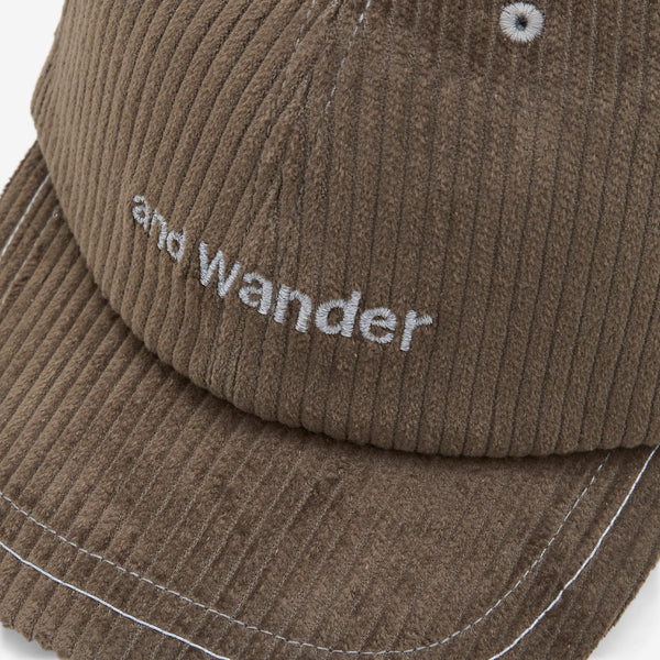Corduroy Cap Light Khaki Headwear