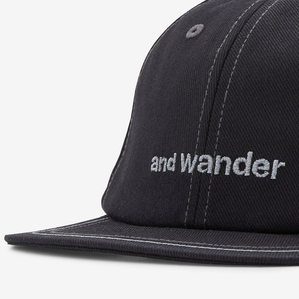 Cotton Twill Cap Black