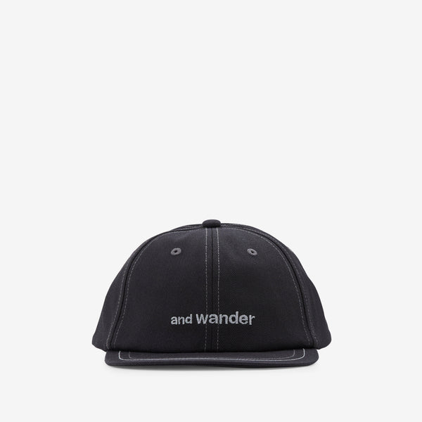 Cotton Twill Cap Black