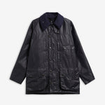 A.P.C. x Beaufort Waxed Jacket Dark Navy