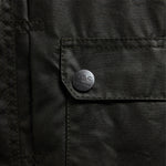 A.P.C. x Beaufort Waxed Jacket Dark Sage