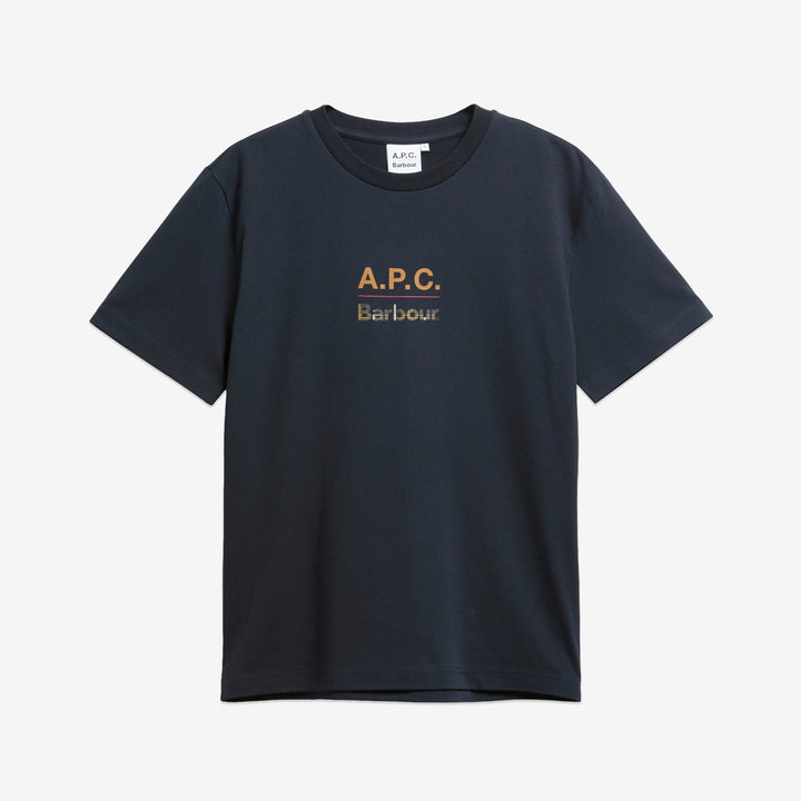 A.P.C. x T-Shirt Dark Navy Front