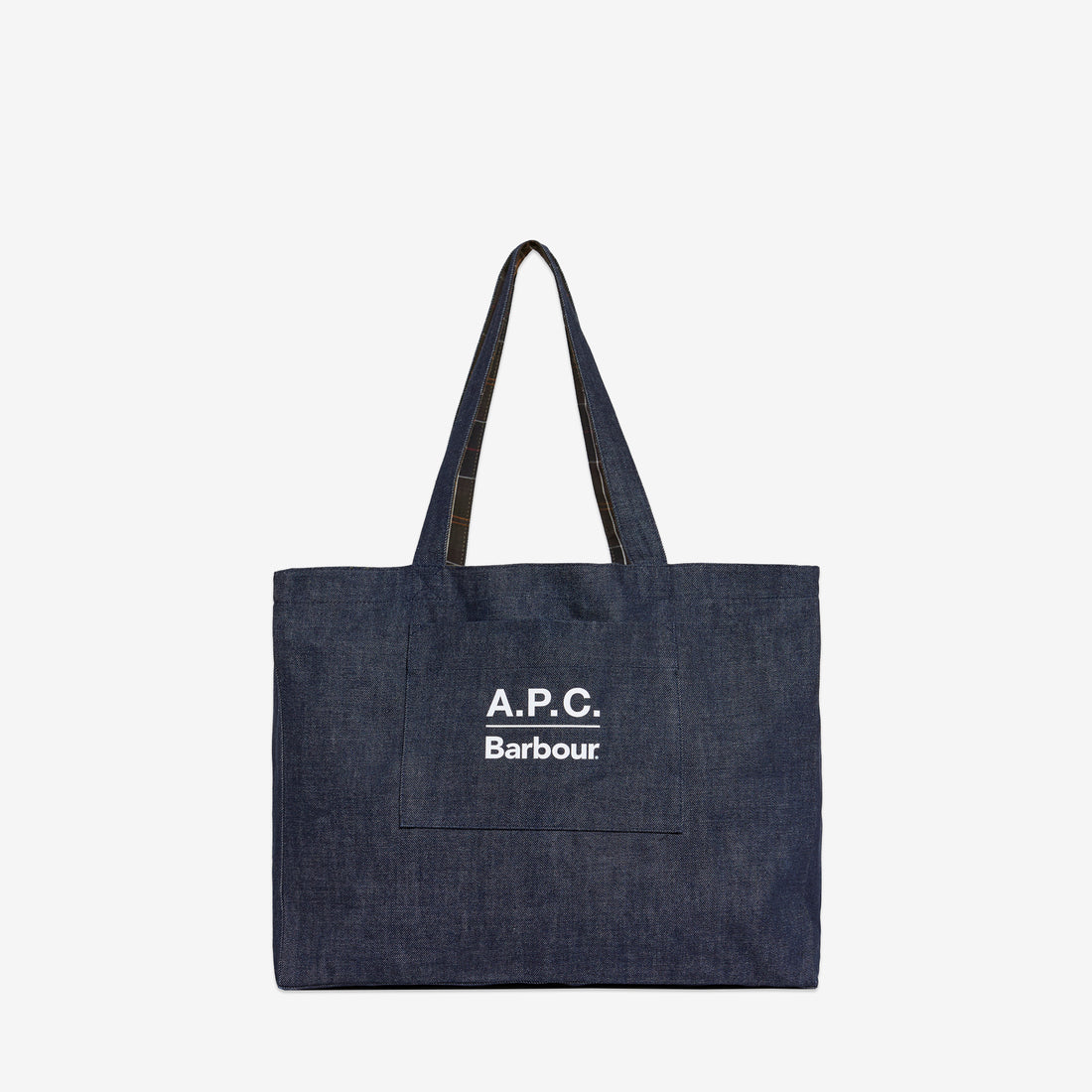 A.P.C. x Denim Weekender Holdall Bag Denim Bags