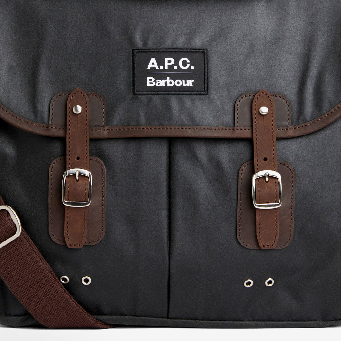 A.P.C. x Waxed Tarras Bag Dark Sage Bags