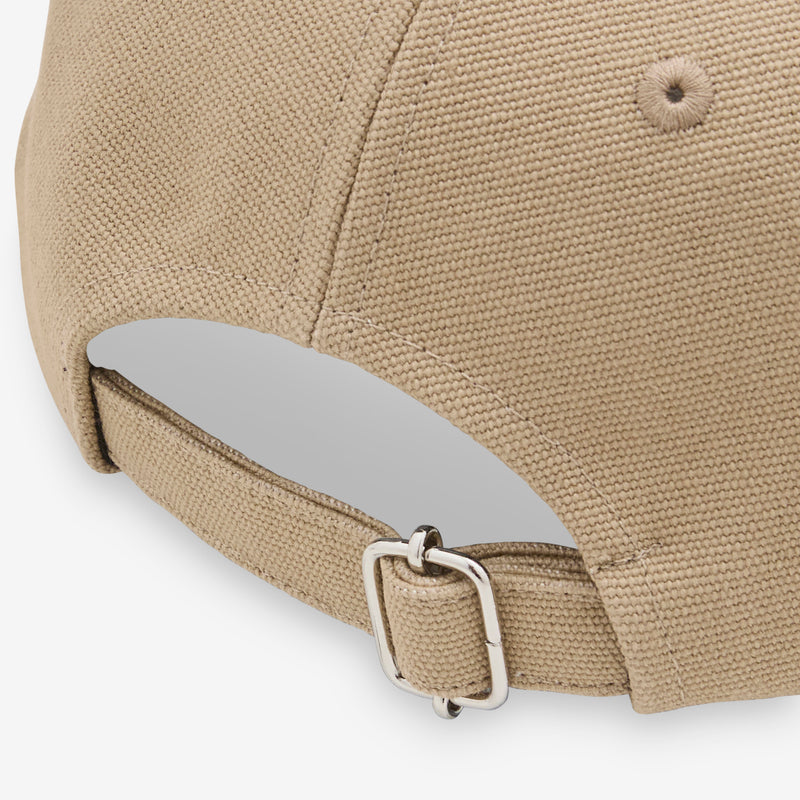 Charlie Baseball Cap Dark Beige Headwear