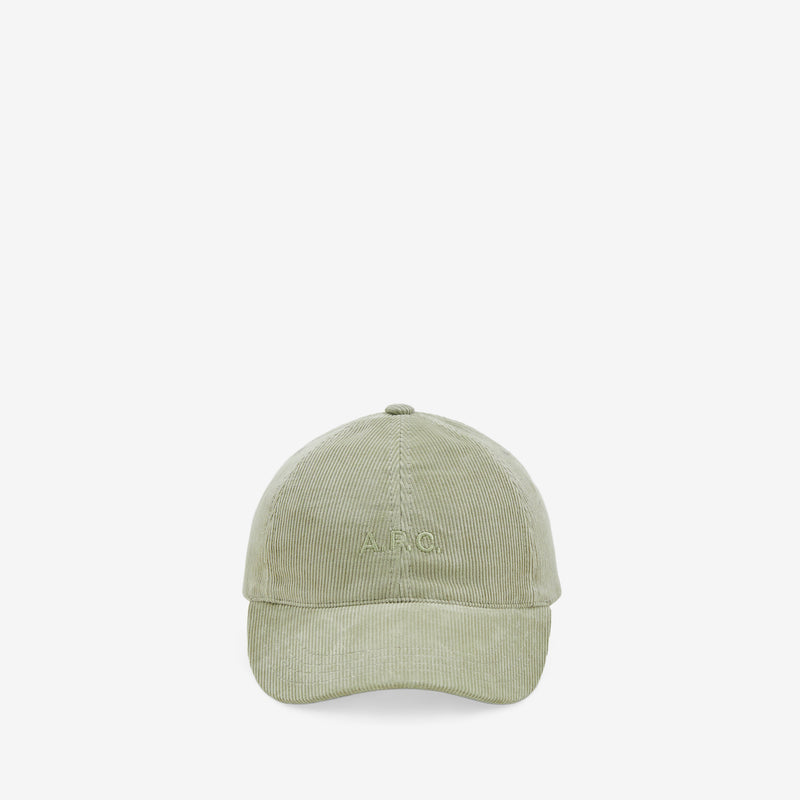 Charlie Corduroy Baseball Cap Light Khaki Headwear